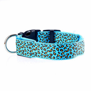 Jaguar Plated LED Pet Collar