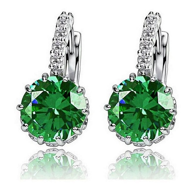 Beautiful Jeweled Crystal Earrings