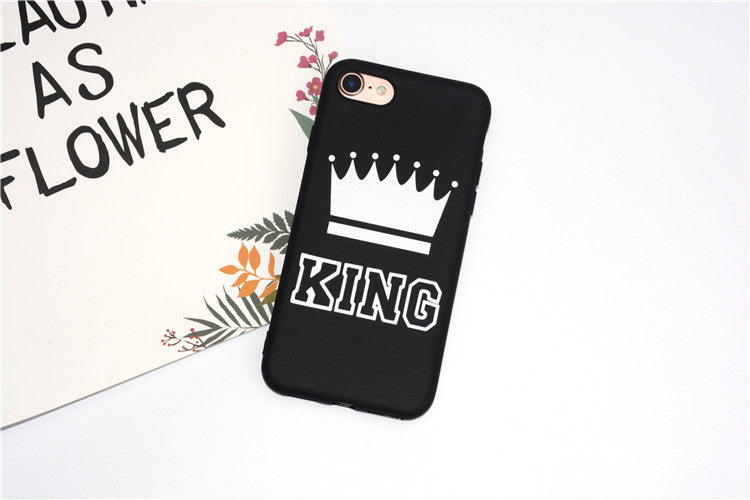 CUTE HER KING & HIS QUEEN PHONE CASES