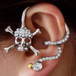 1PCS Skull Ear Cuff Earrings