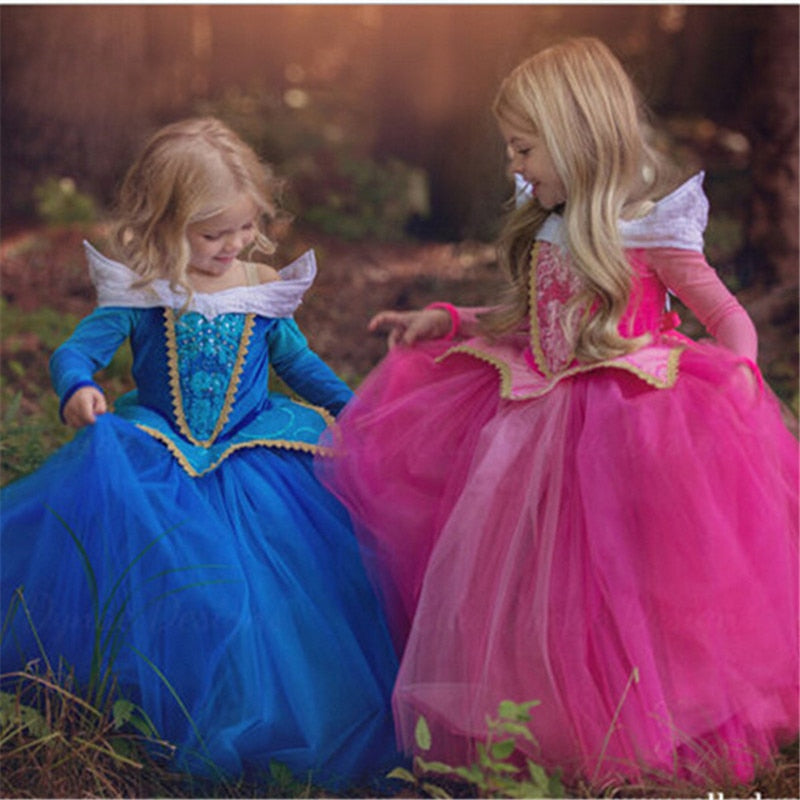 Girls Princess Costume Dresses