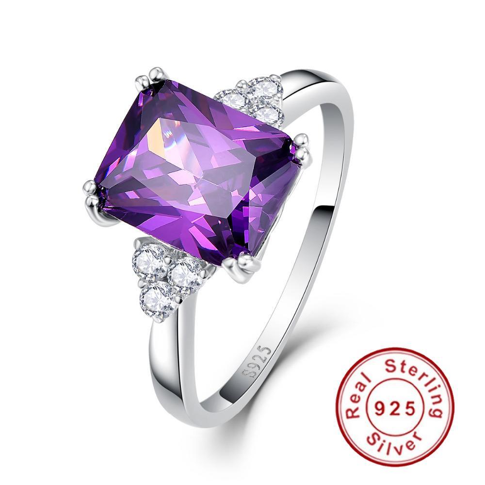 VINTAGE PURPLE NATURE STONE RING
