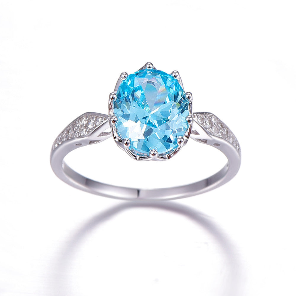 THE BLUE SKIES JOY STERLING SILVER RING