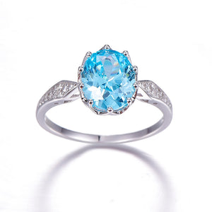 THE BLUE SKIES JOY STERLING SILVER RING