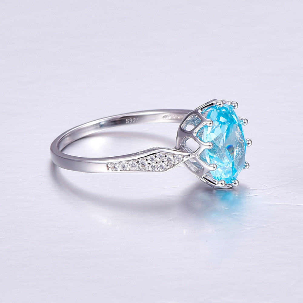 THE BLUE SKIES JOY STERLING SILVER RING