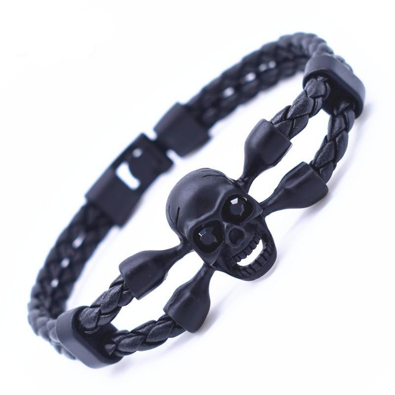 Black Skull Vintage Bracelet
