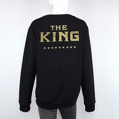 THE KING & HIS QUEEN COUPLES SWEAT SHIRT