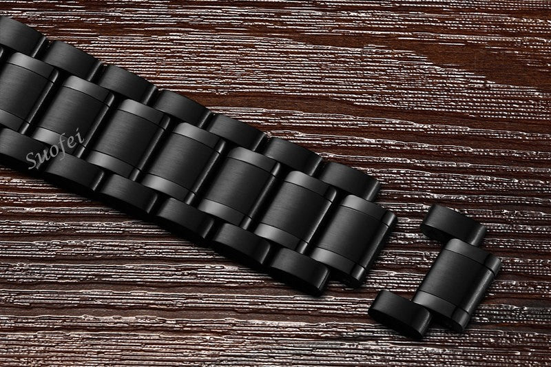 LUMINOUS STAINLESS STEEL WATERPROOF WATCH