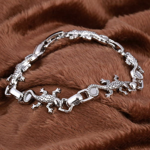 Ancient Skull Chain Bracelet