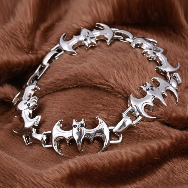 Ancient Skull Chain Bracelet