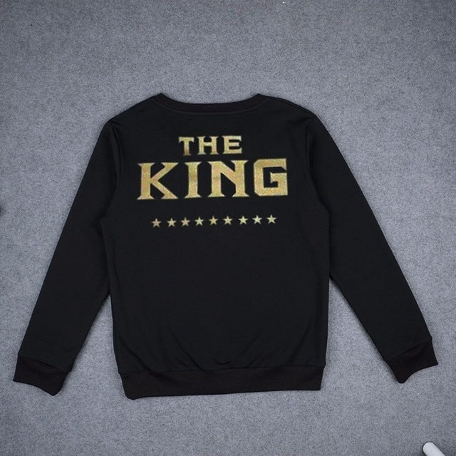 THE KING & HIS QUEEN COUPLES SWEAT SHIRT