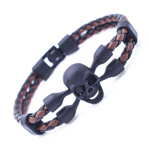 Black Skull Vintage Bracelet