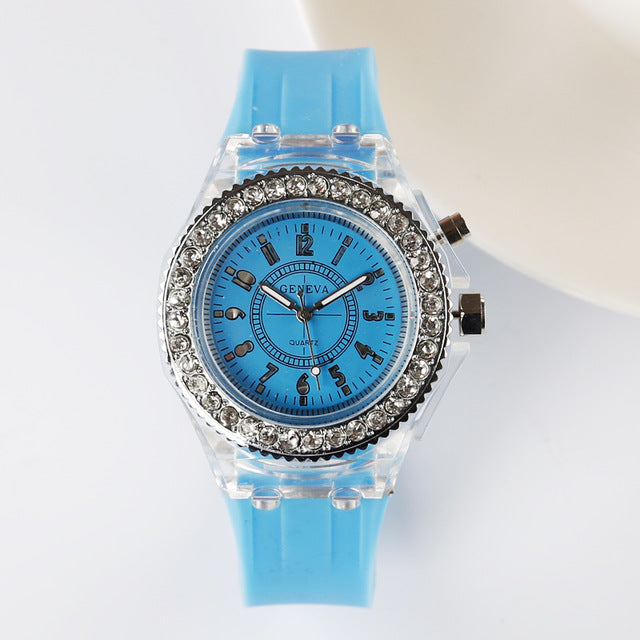 Luminous GALAXY GLOW LED Watches (2Pcs)