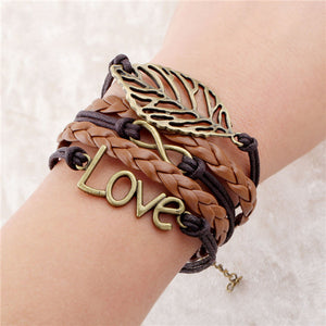 Fashionable Infinite Bracelet Set