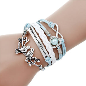 Fashionable Infinite Bracelet Set