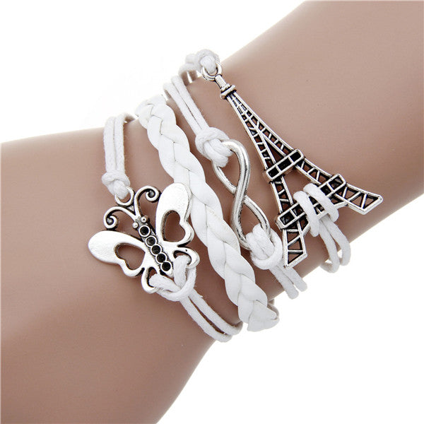 Fashionable Infinite Bracelet Set