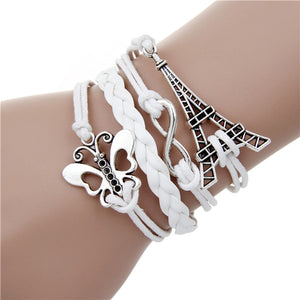 Fashionable Infinite Bracelet Set