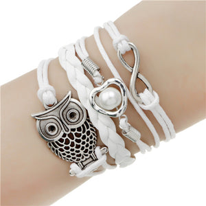 Fashionable Infinite Bracelet Set