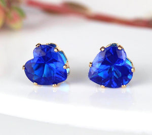 Shiny Heart Earrings