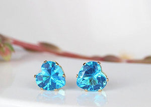 Shiny Heart Earrings