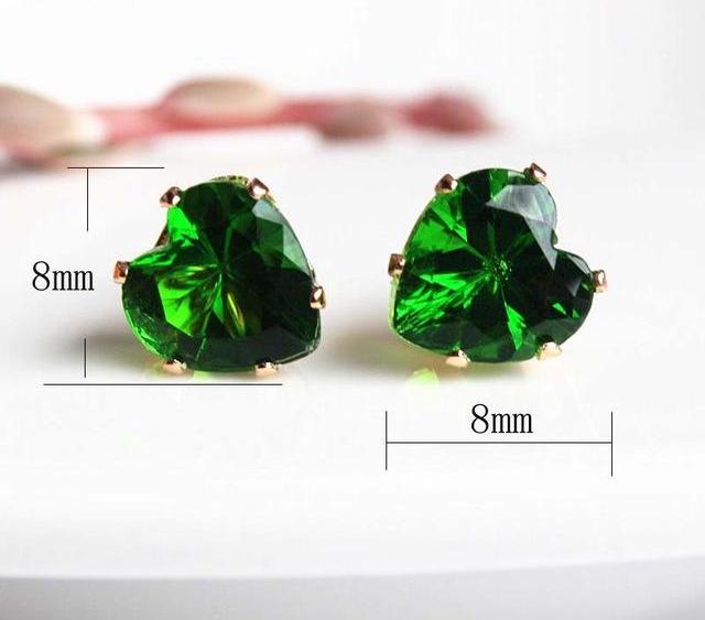 Shiny Heart Earrings