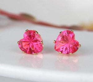 Shiny Heart Earrings