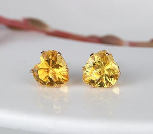 Shiny Heart Earrings