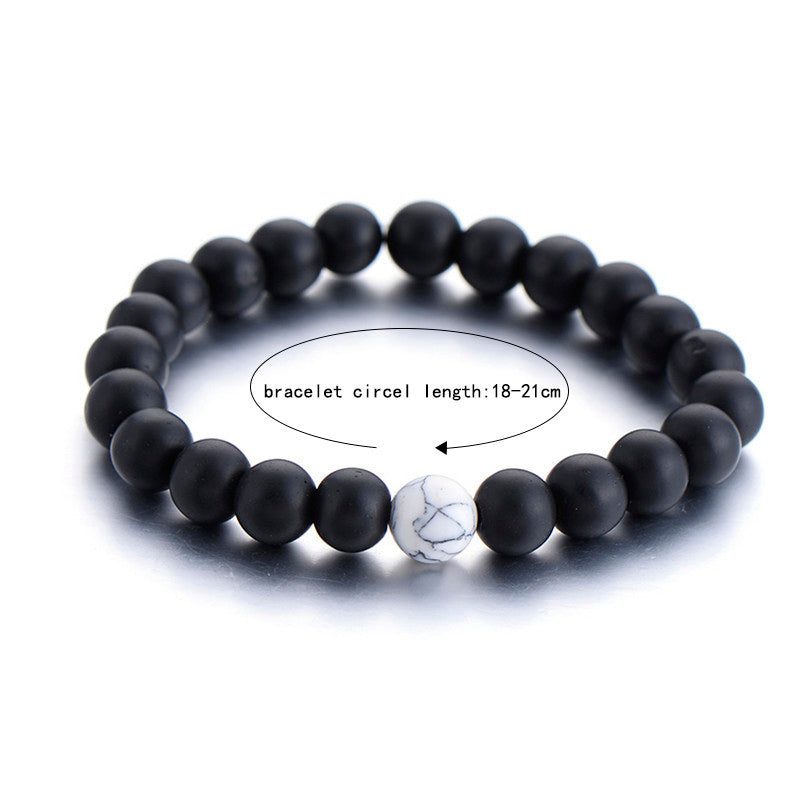 2Pcs/Set Couples Distance Bracelets