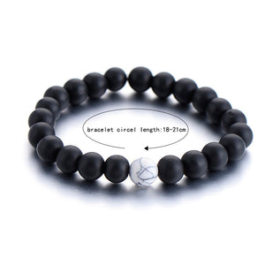 2Pcs/Set Couples Distance Bracelets