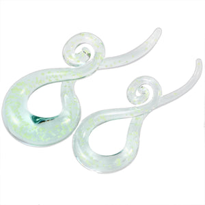 Glow in the Dark Taper Plugs Earrings