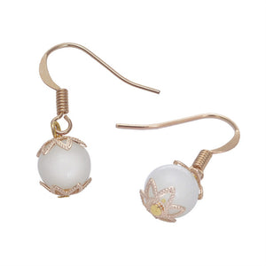 GLOW IN THE DARK PEARL EARRINGS