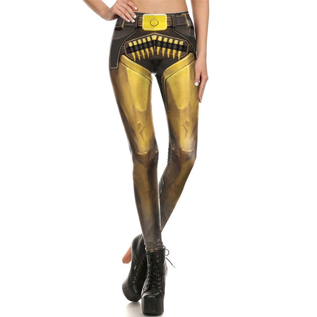 BARBARIAN Skull Women Leggings