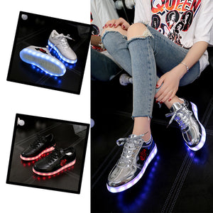 Glow in the Dark LED Shoes