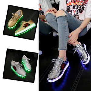 Glow in the Dark LED Shoes