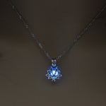 GLOW IN THE DARK LOTUS FLOWER NECKLACE