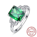 FANCY EMERALD RING