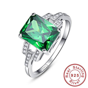 FANCY EMERALD RING