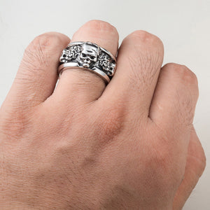 Rock n Roll Skull Ring