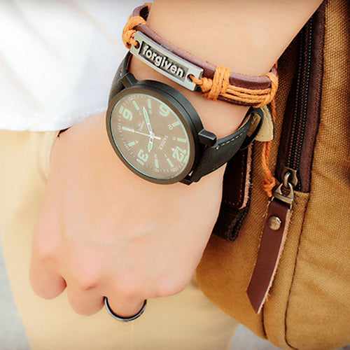 FASHIONABLE LUMINOUS GLOW IN THE DARK WATCH
