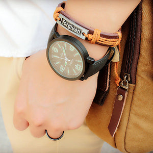 FASHIONABLE LUMINOUS GLOW IN THE DARK WATCH