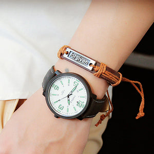 FASHIONABLE LUMINOUS GLOW IN THE DARK WATCH