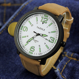 FASHIONABLE LUMINOUS GLOW IN THE DARK WATCH