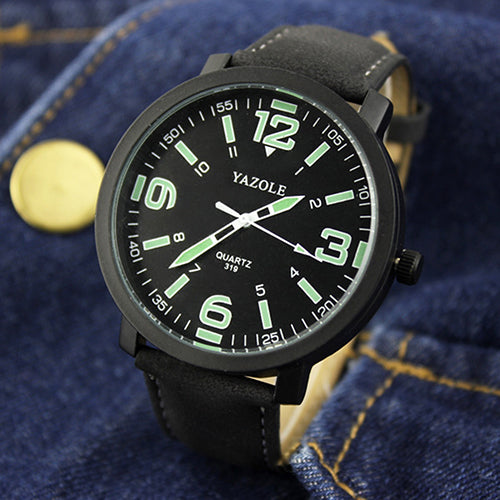 FASHIONABLE LUMINOUS GLOW IN THE DARK WATCH