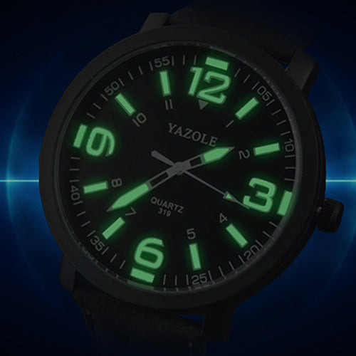 FASHIONABLE LUMINOUS GLOW IN THE DARK WATCH