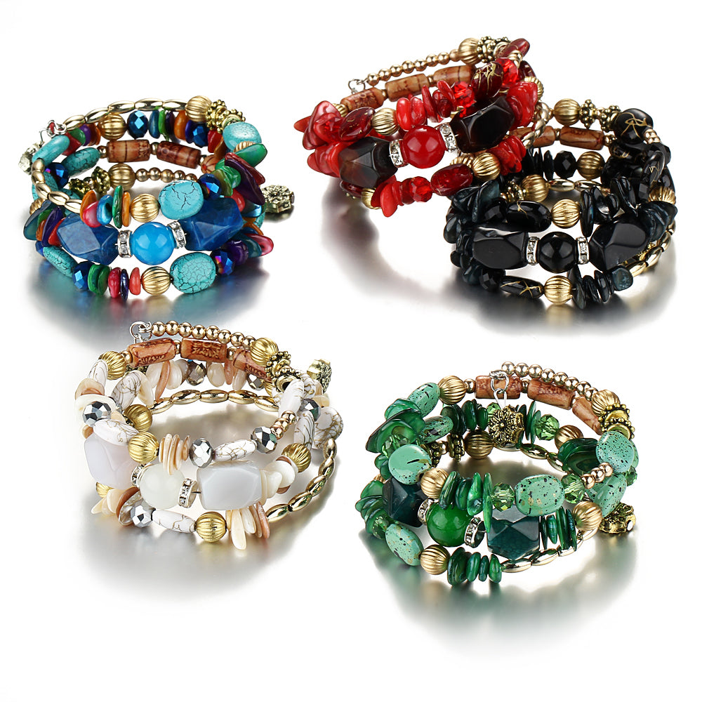 Ultra Green Crystal Bracelets