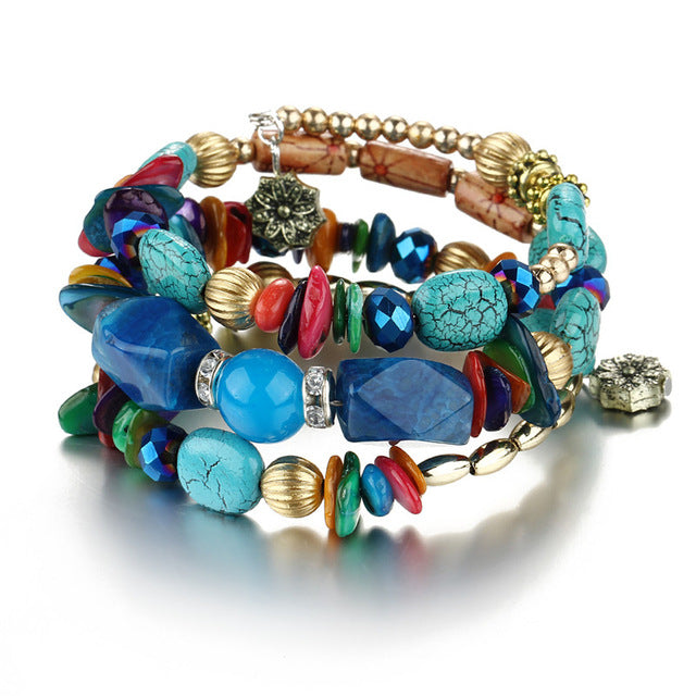 Ultra Green Crystal Bracelets