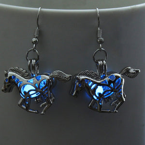 LUMINOUS HORSE EARRINGS