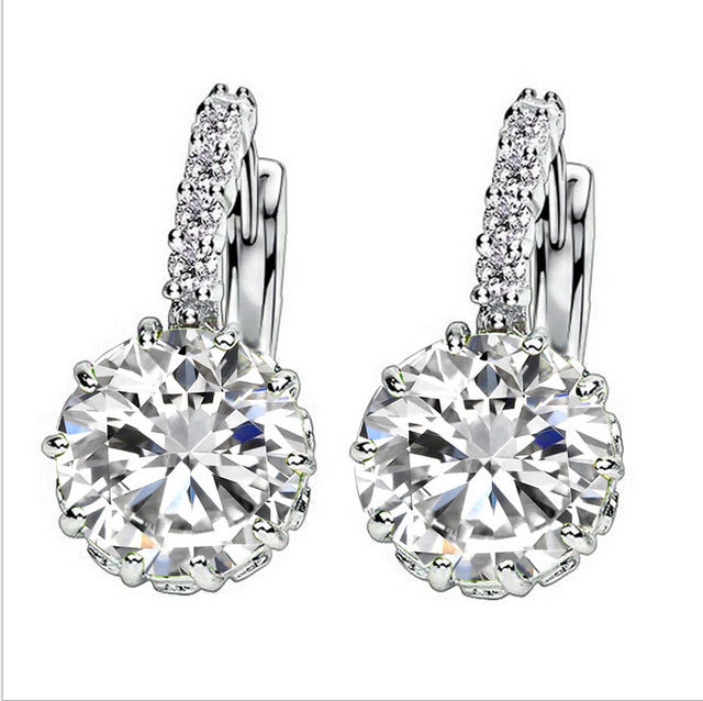 Beautiful Jeweled Crystal Earrings