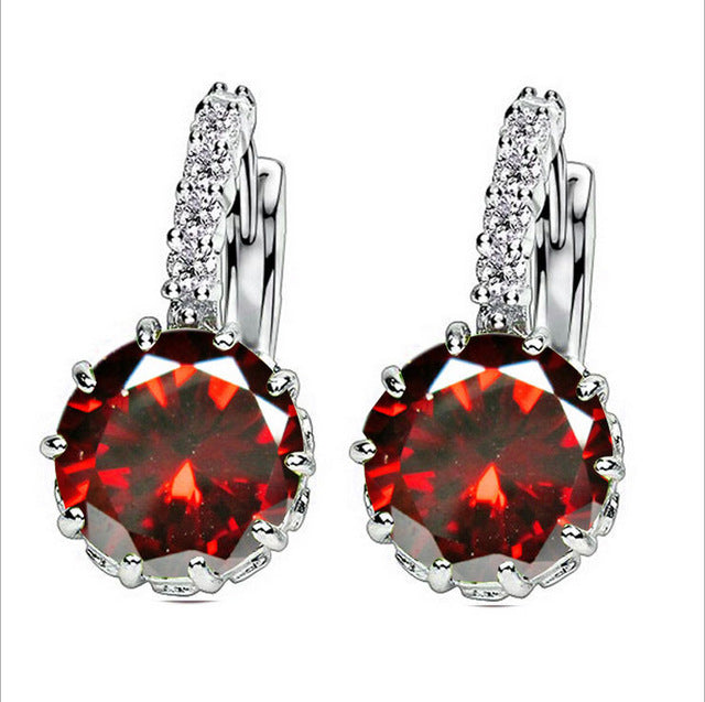 Beautiful Jeweled Crystal Earrings