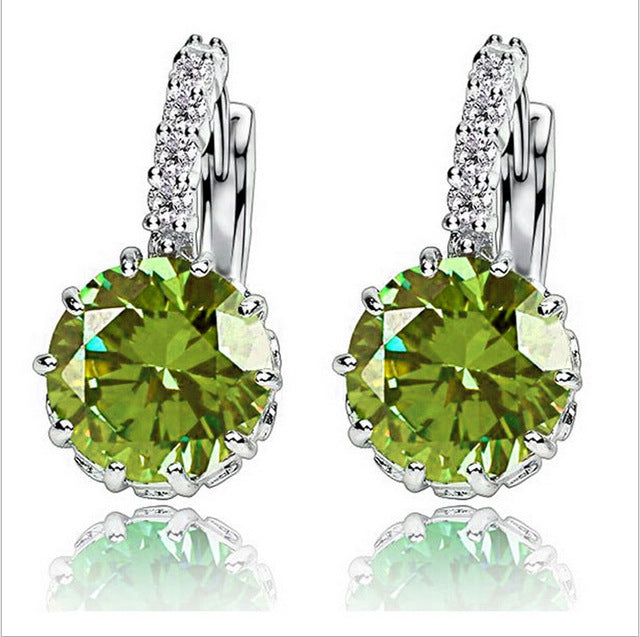 Beautiful Jeweled Crystal Earrings